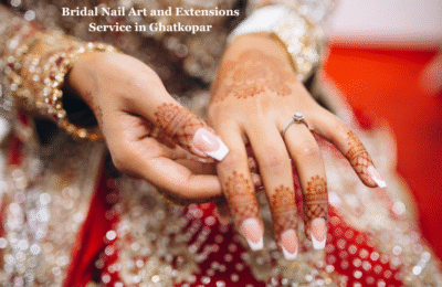 Bridal Nail Art and Extensions Service in Ghatkopar