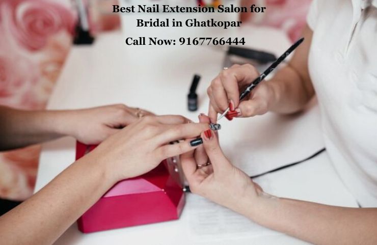 Best Nail Extension Salon for Bridal in Ghatkopar