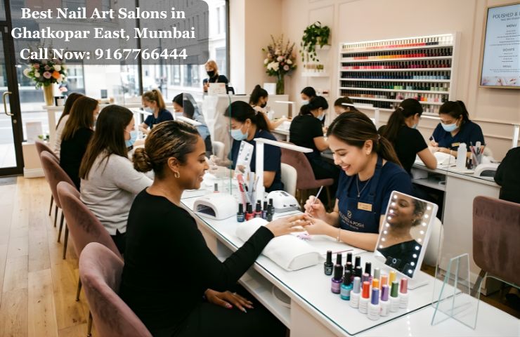 Best Nail Art Salons in Ghatkopar East Mumbai