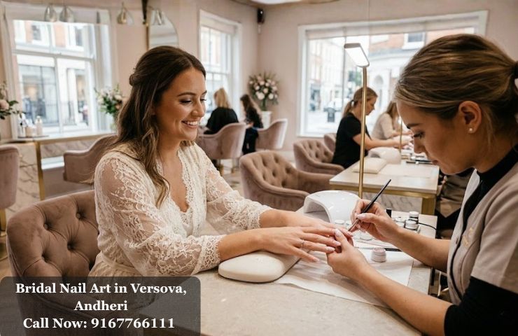 Bridal Nail Art in Versova Andheri