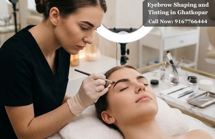Eyebrow Shaping and Tinting in Ghatkopar