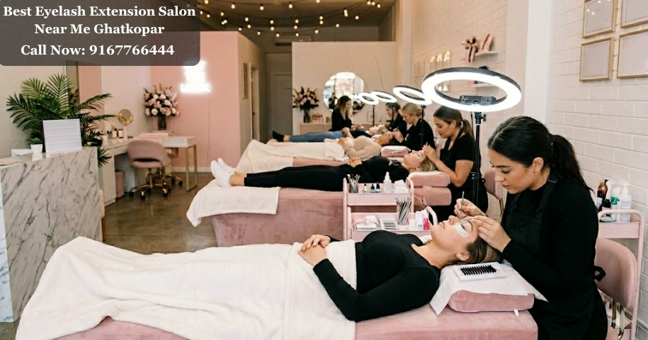 Eyelash Extension Salon Near Me Ghatkopar