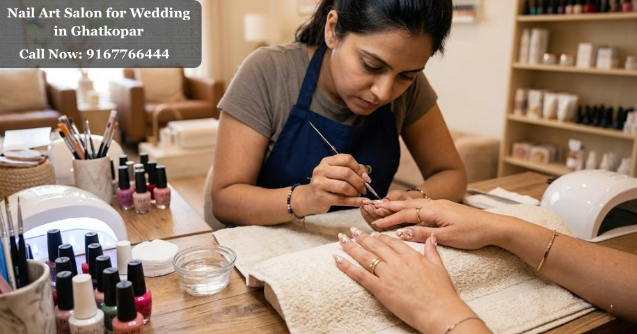 Nail Art Salon for Wedding in Ghatkopar