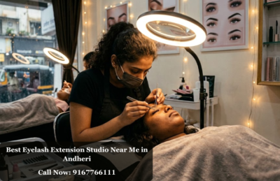 Best Eyelash Extension Studio Near Me in Andheri