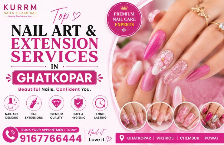 Top Nail Art Extension Service in Ghatkopar