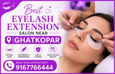 Best Eyelash Extension Salon Near Ghatkopar