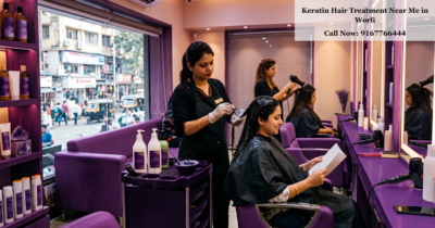 Keratin Hair Treatment Near Me in Worli