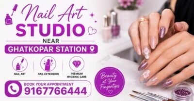 Nail Art Studio Near Ghatkopar Station