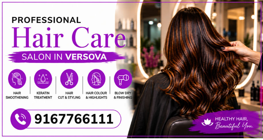 Professional Hair Care Salon in Versova