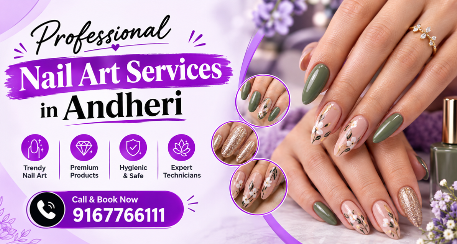 Professional Nail Art Services in Andheri