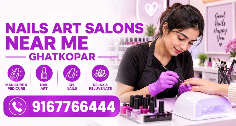 Nails Art Salons Near Me Ghatkopar